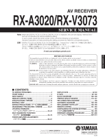 Yamaha RXA-3020 - Service Manual-Part-1 